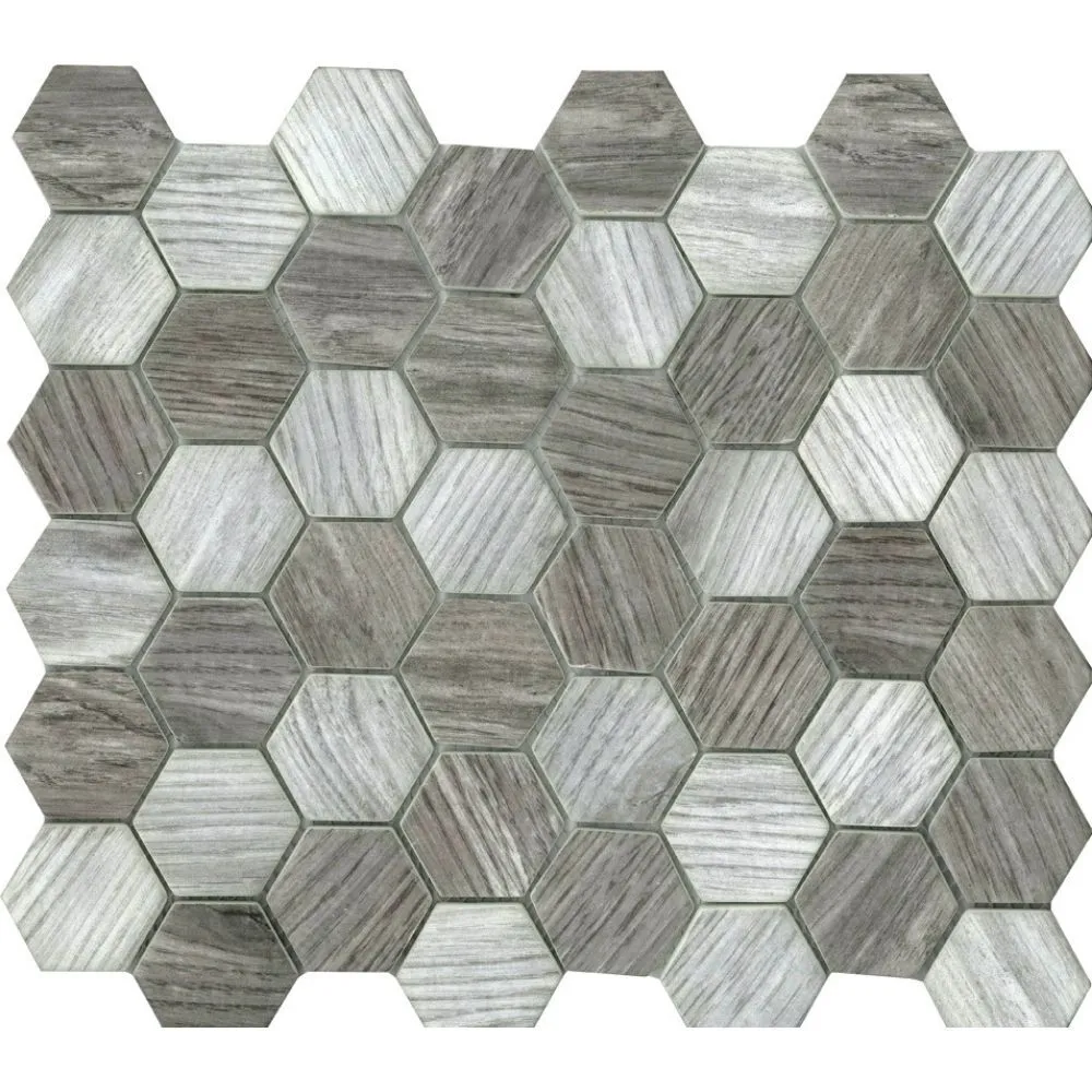 Lt.Grey Hexagon Matte 1 Lt.Grey Hexagon Matte