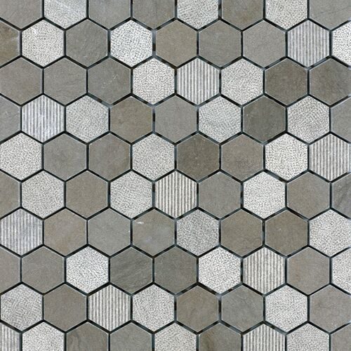 1" Hex Multi-Texture 1 1" Hex Multi-Texture