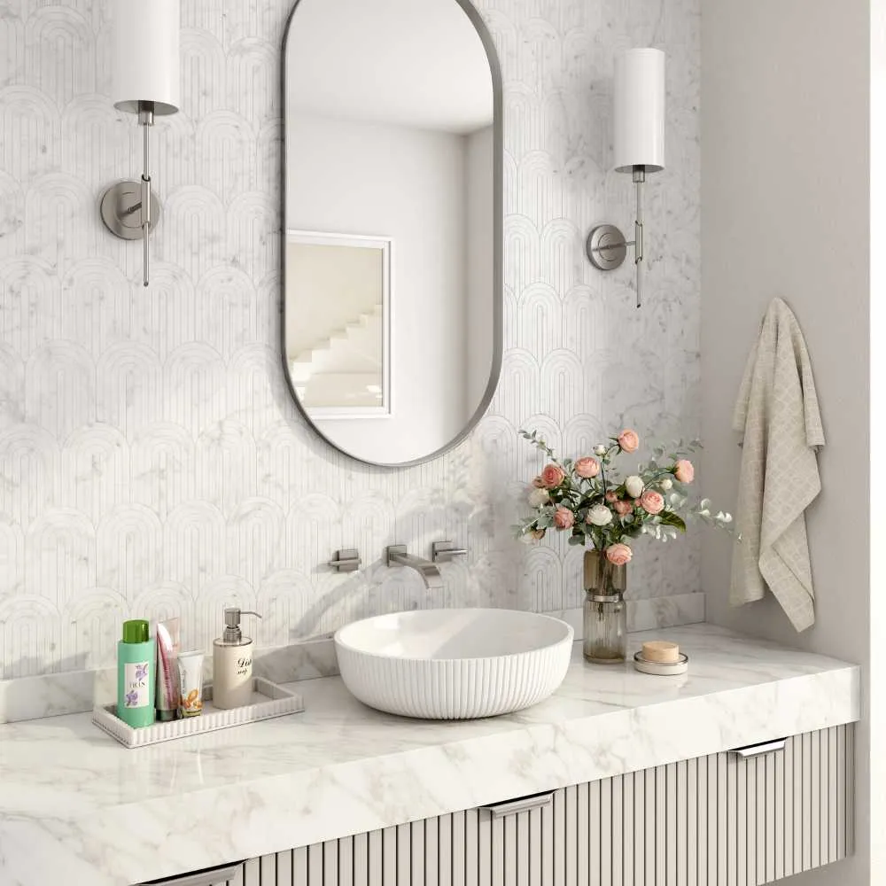 Carrara Honed 3 Carrara Honed