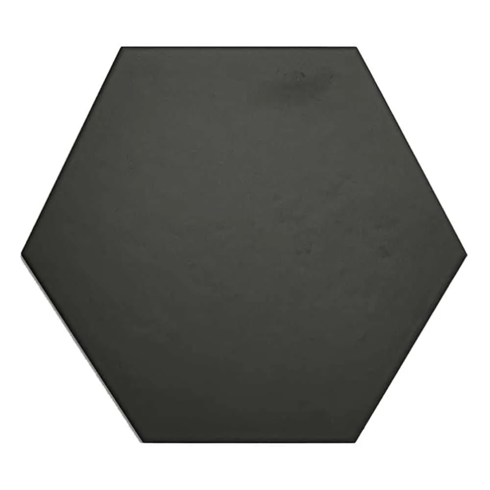 Black 8" Hex Matte 1 Black 8" Hex Matte