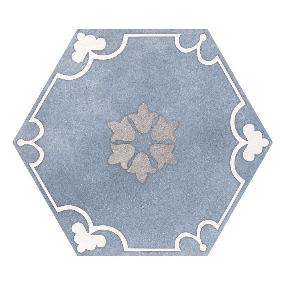 Sky Lily 8" Hex Matte 1 Sky Lily 8" Hex Matte