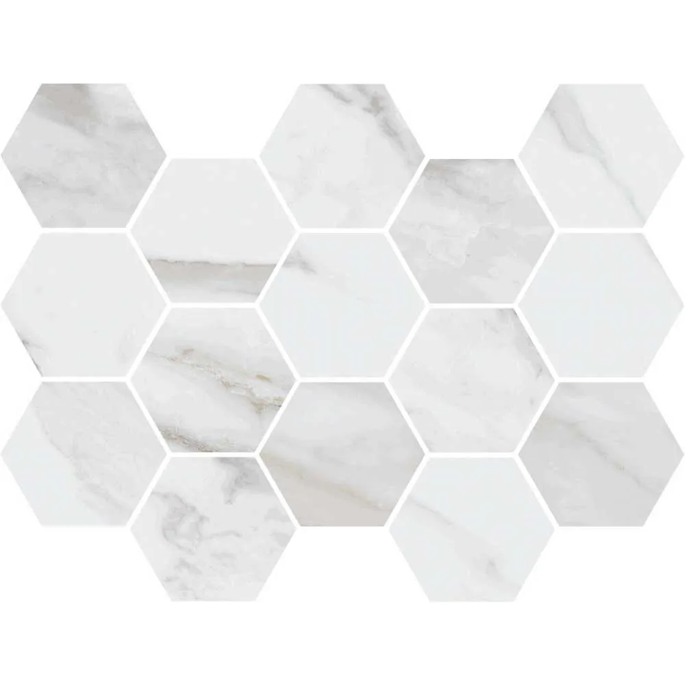 Calacatta Gold Hex Matte 1 Calacatta Gold Hex Matte