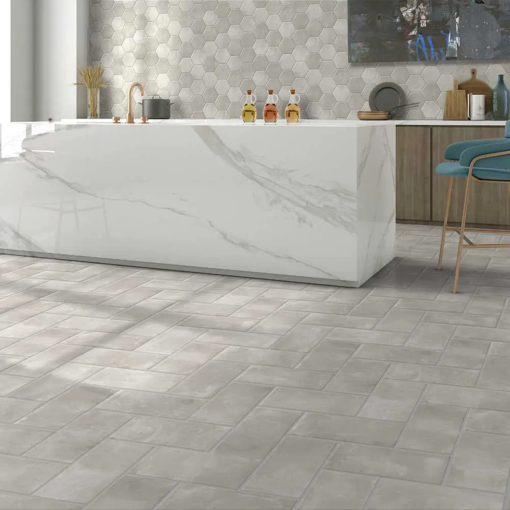 Ash 6" Hex Matte 2 Ash 6" Hex Matte