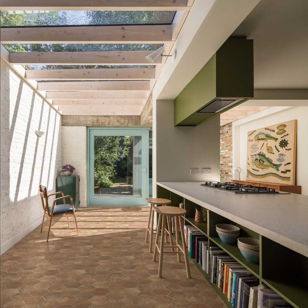 Terracotta 6" Hex Matte 2 Terracotta 6" Hex Matte