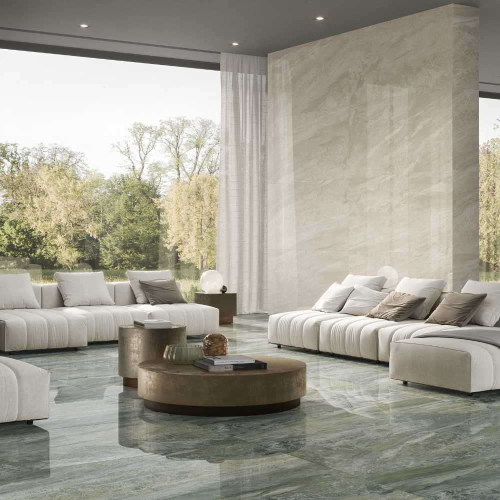 Green 12X24 Polished - Cancos Tile and Stone