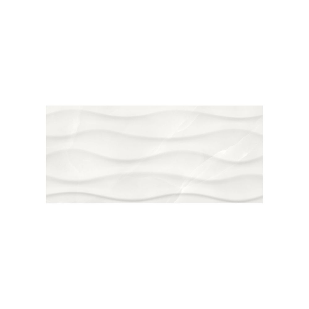 Onice White 10x22 Deco Glossy Cancos Tile And Stone