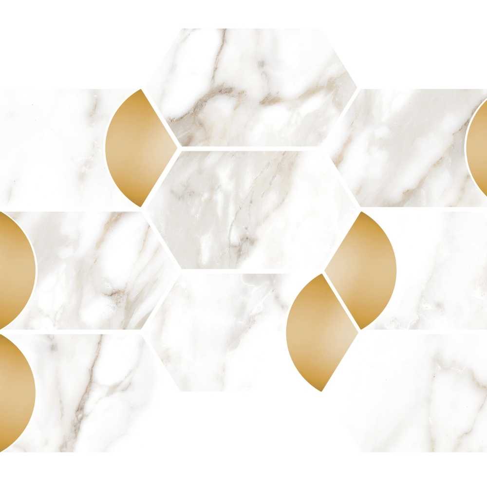 Luca Grey Copper Hex