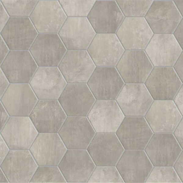 Ash 6" Hex Matte