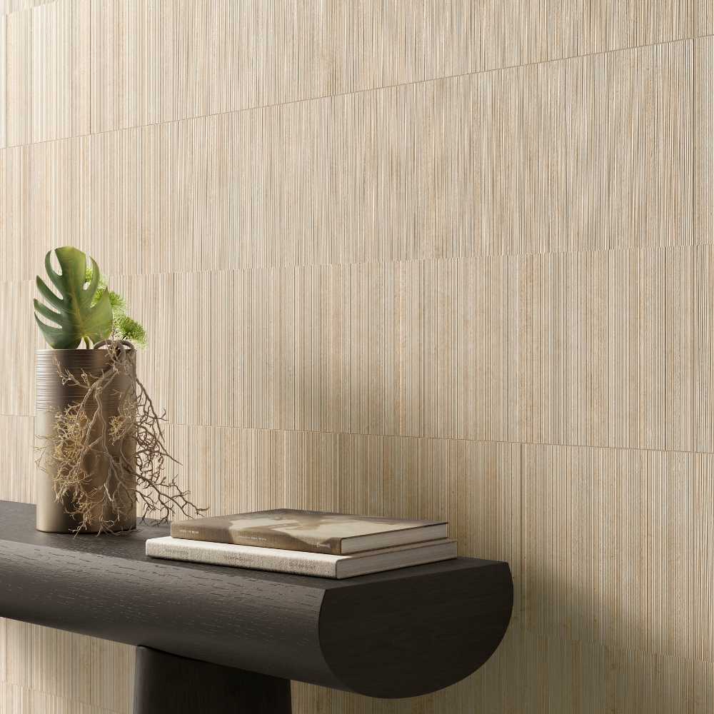 Ivory 24X48 Structured Matte