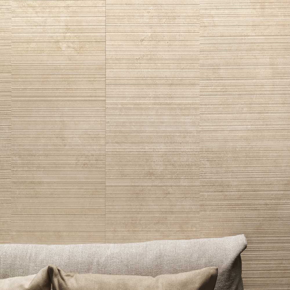 Ivory 24X48 Structured Matte