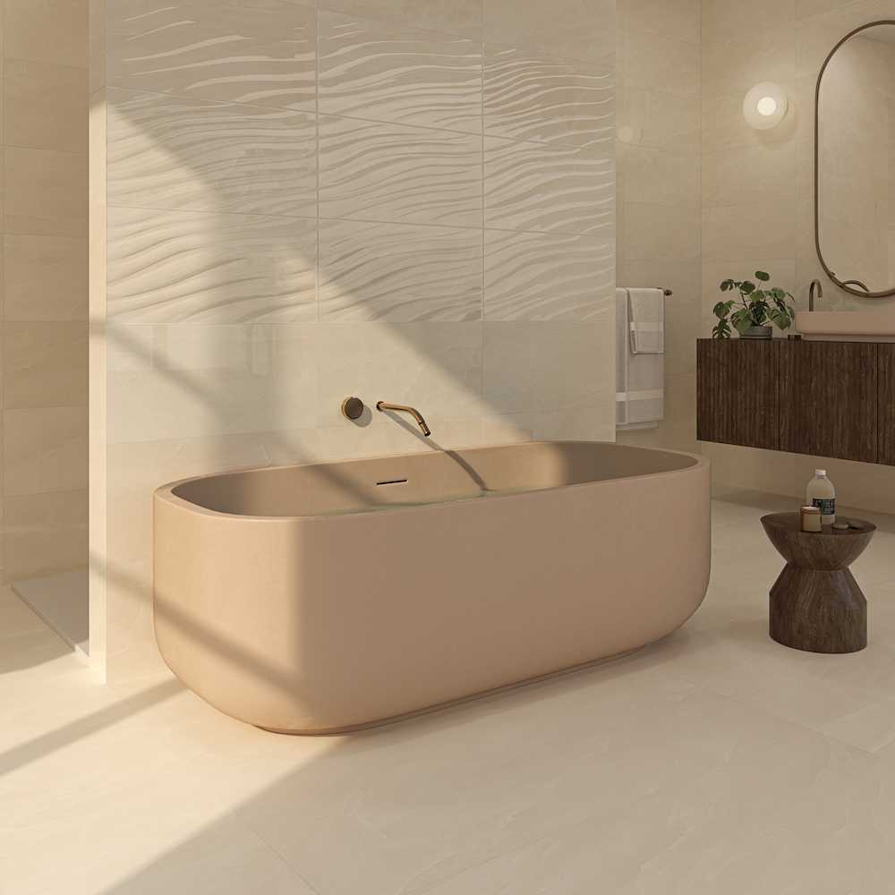 Ivory 12X24 Wall Glossy