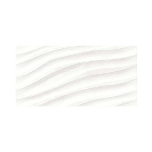 White 12X24 Wall Deco Glossy