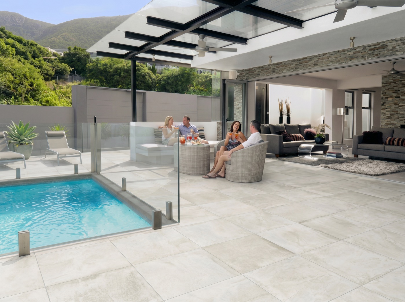 Cancos outdoor porcelain pavers