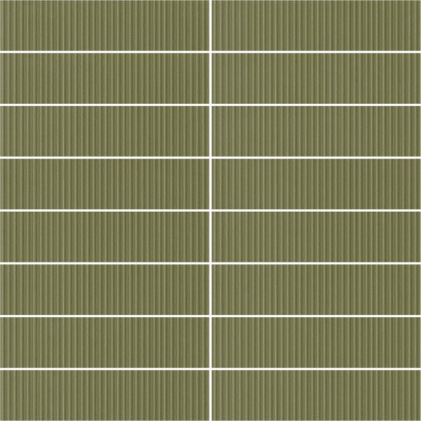 Olive 3X12 Structured Glossy