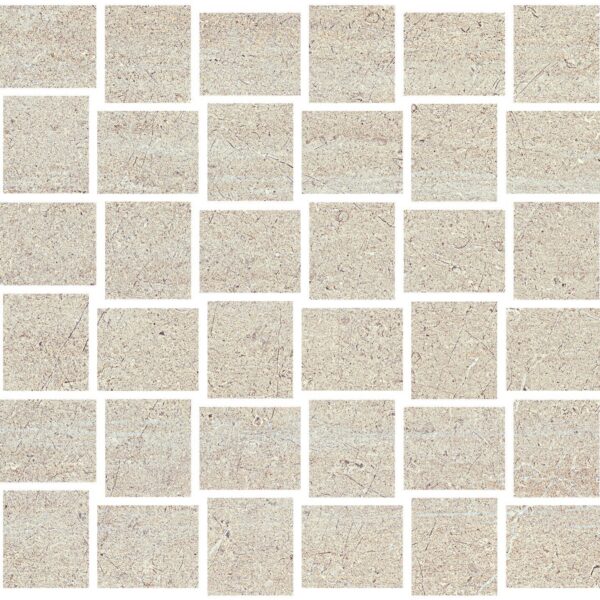 Bianco 2X2 Parquet Mosaic Matte