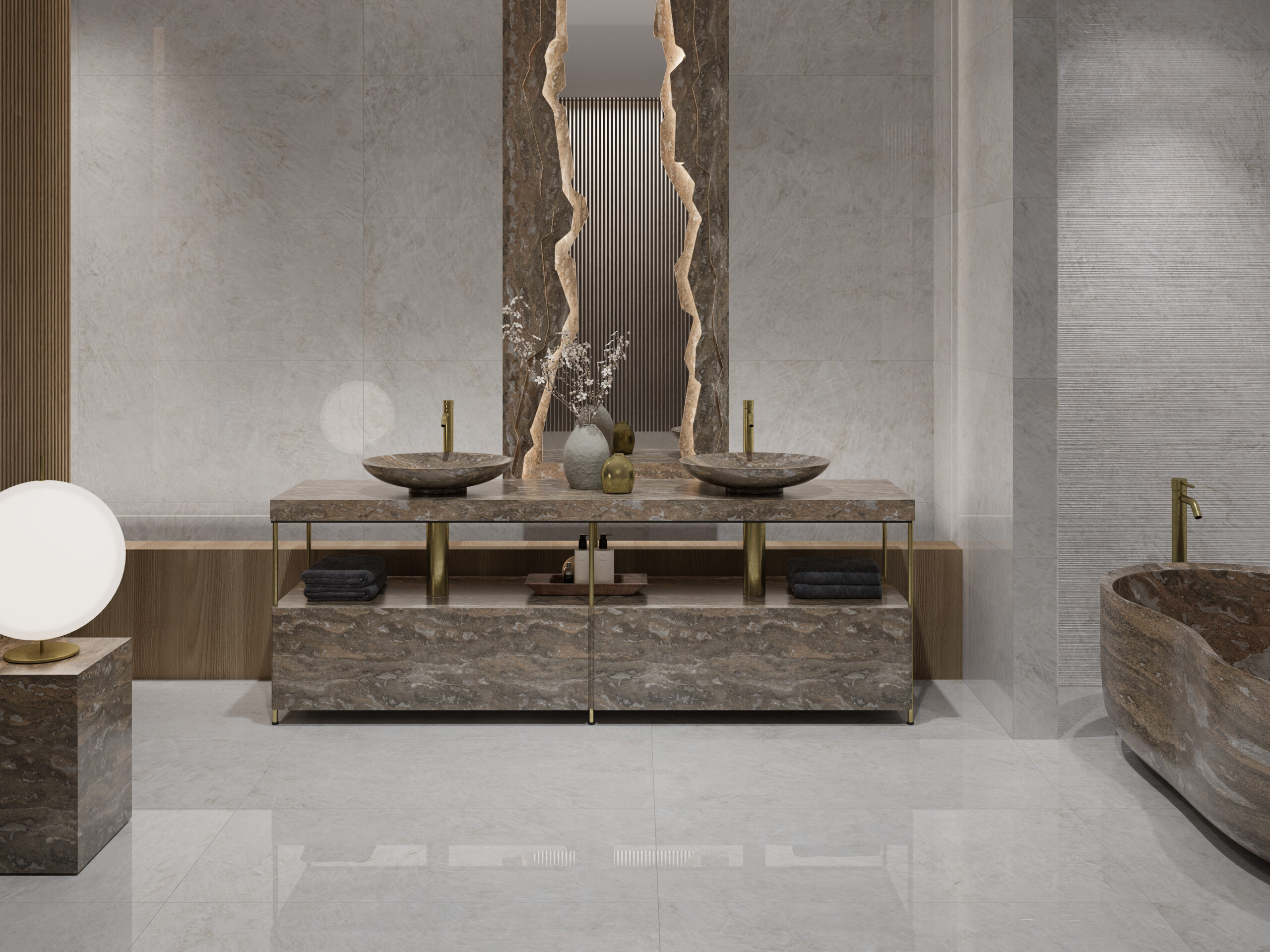 Regal Cristallo 24X48 Polished room scene