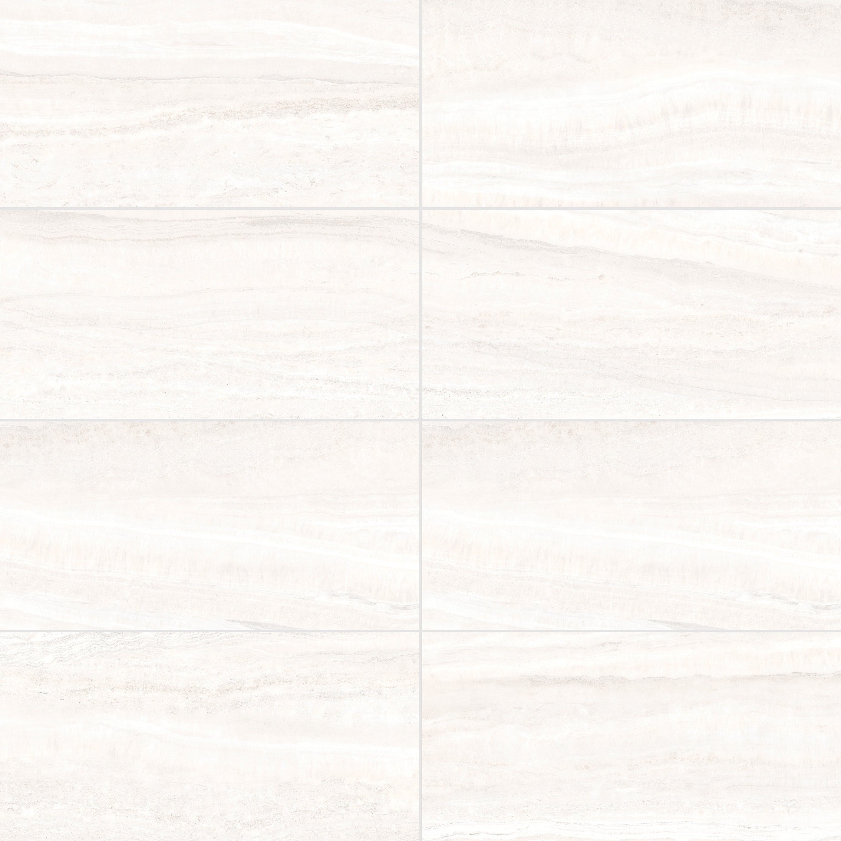 Aura White 12X24 Polished